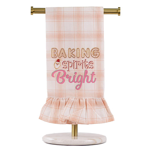 Baking Spirits Bright Ruffle Hand Towel