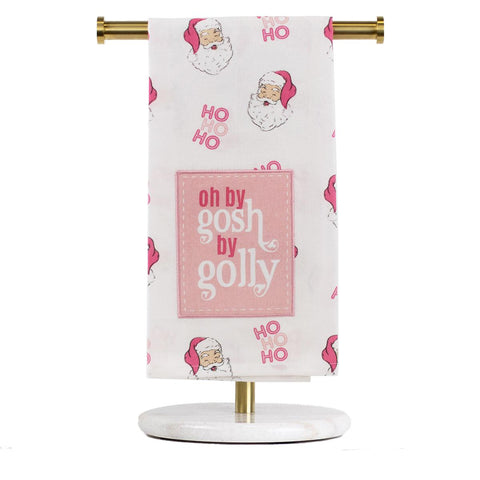 By Golly Santa Hand Towel