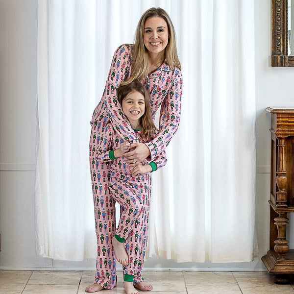 Kid's Nutcracker March Long Sleeve Pajamas