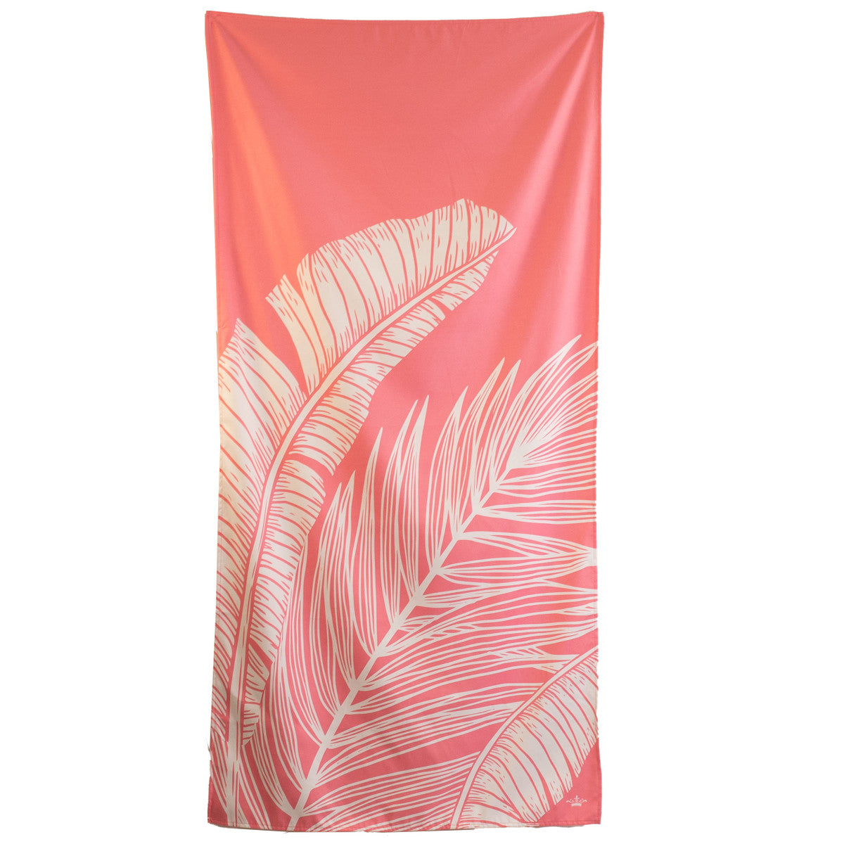 Palm microfiber beach towel