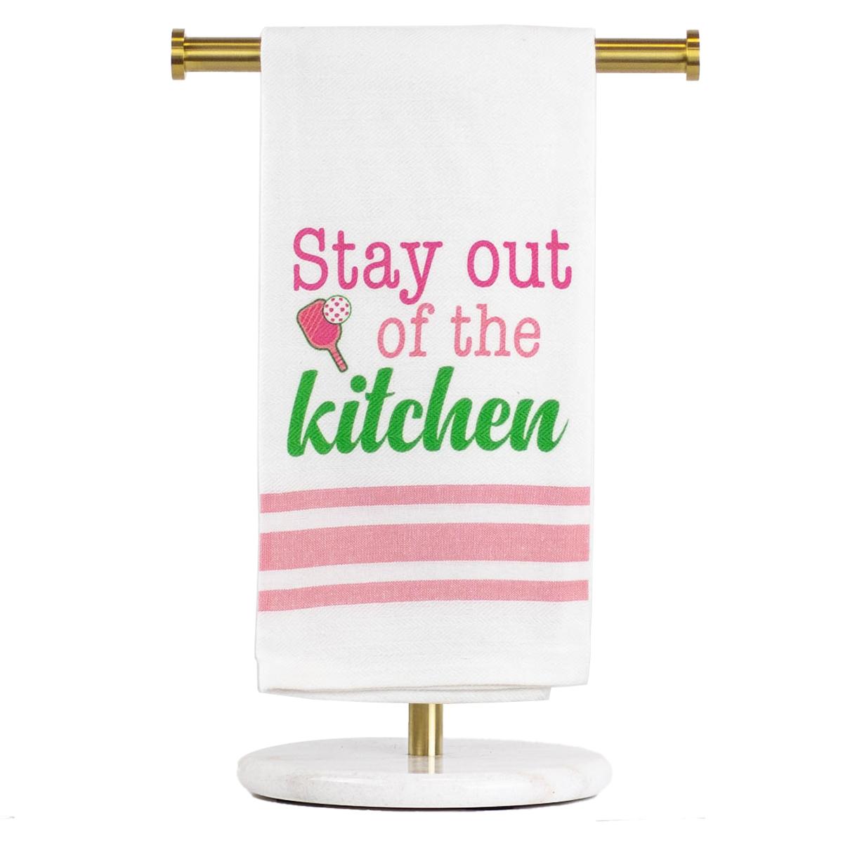 Stay Out Of The Kitchen Hand Towel