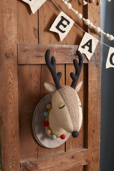 Winter Buddy Wall Mount Reindeer