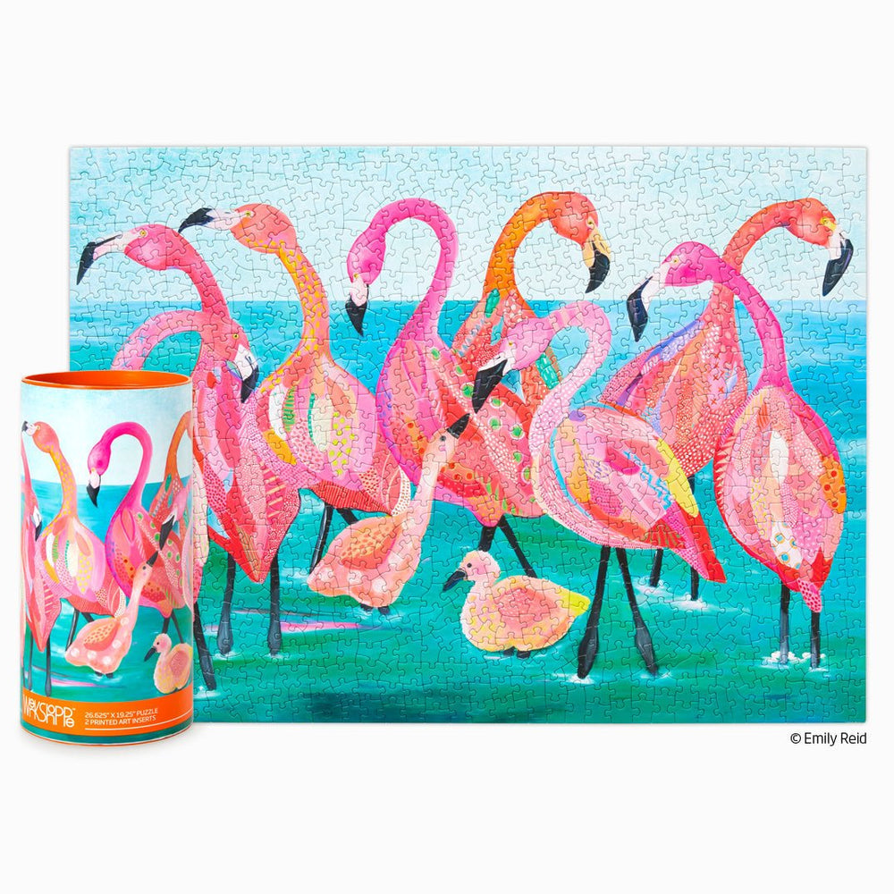 Flamingo Beach 1000 piece puzzle