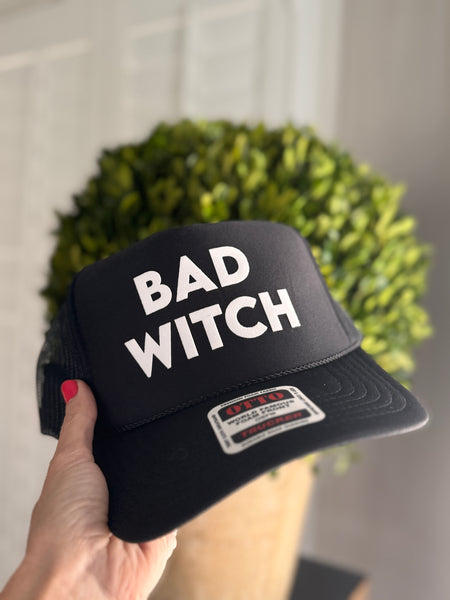 Good Witch / Bad Witch trucker hat