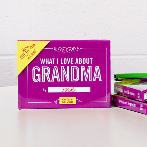 What I Love about Grandma Fill in the Love® Book