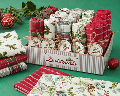 Holiday Heritage Dish Towels- assorted