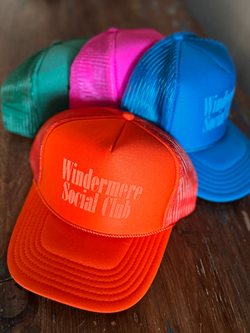 Windermere Social Club trucker hat