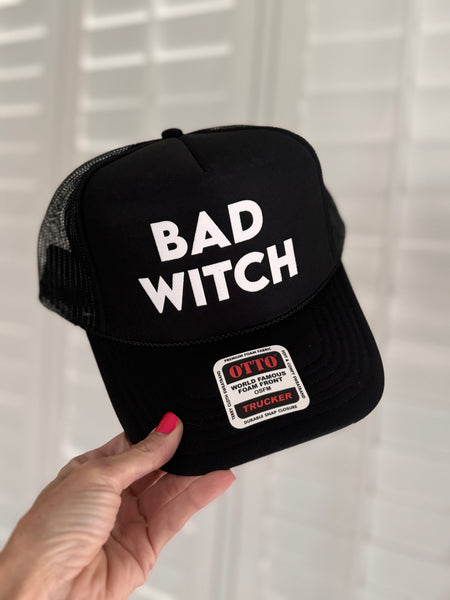 Good Witch / Bad Witch trucker hat