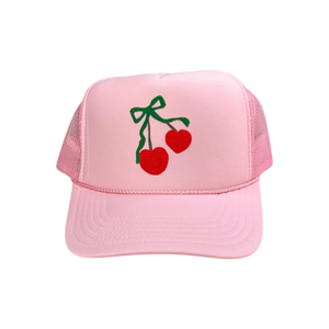 Cherries trucker hat