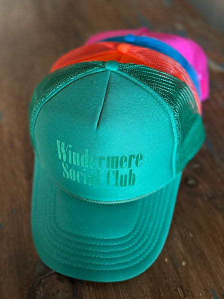 Windermere Social Club trucker hat