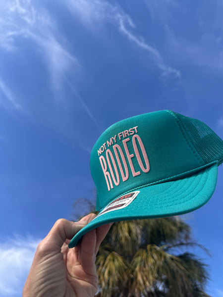 Not My First Rodeo trucker hat