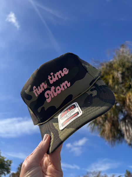 Fun Time Mom trucker hat