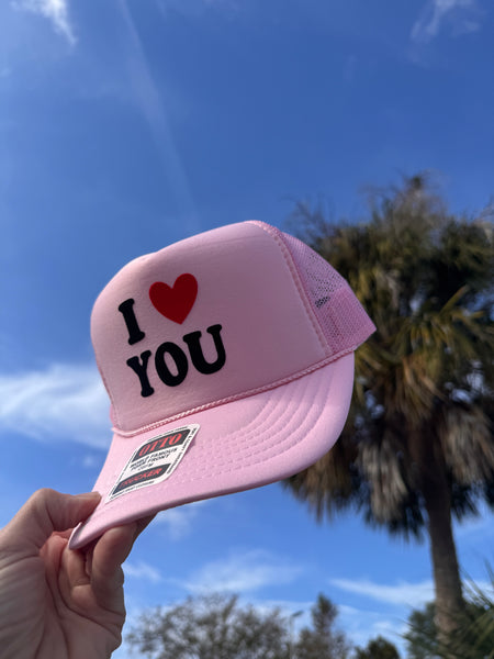 I ❤️ You trucker hat