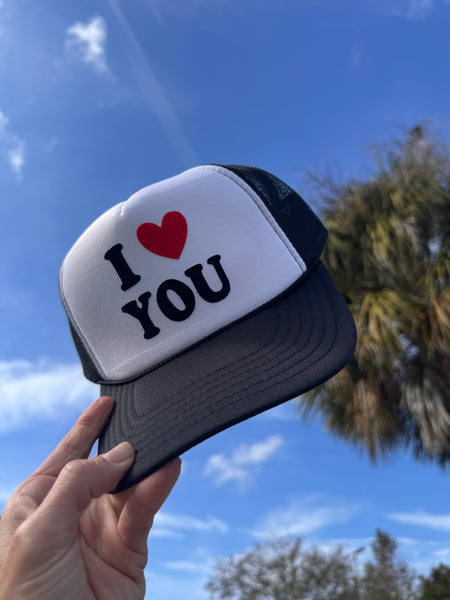 I ❤️ You trucker hat