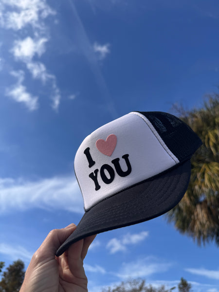 I ❤️ You trucker hat