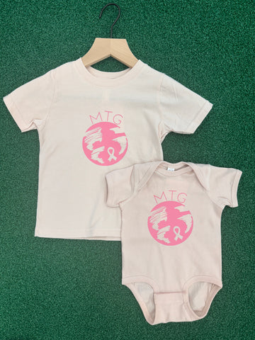 Breast Cancer awareness baby & toddler