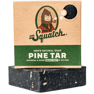 Dr Squatch Bar Soap Pine Tar