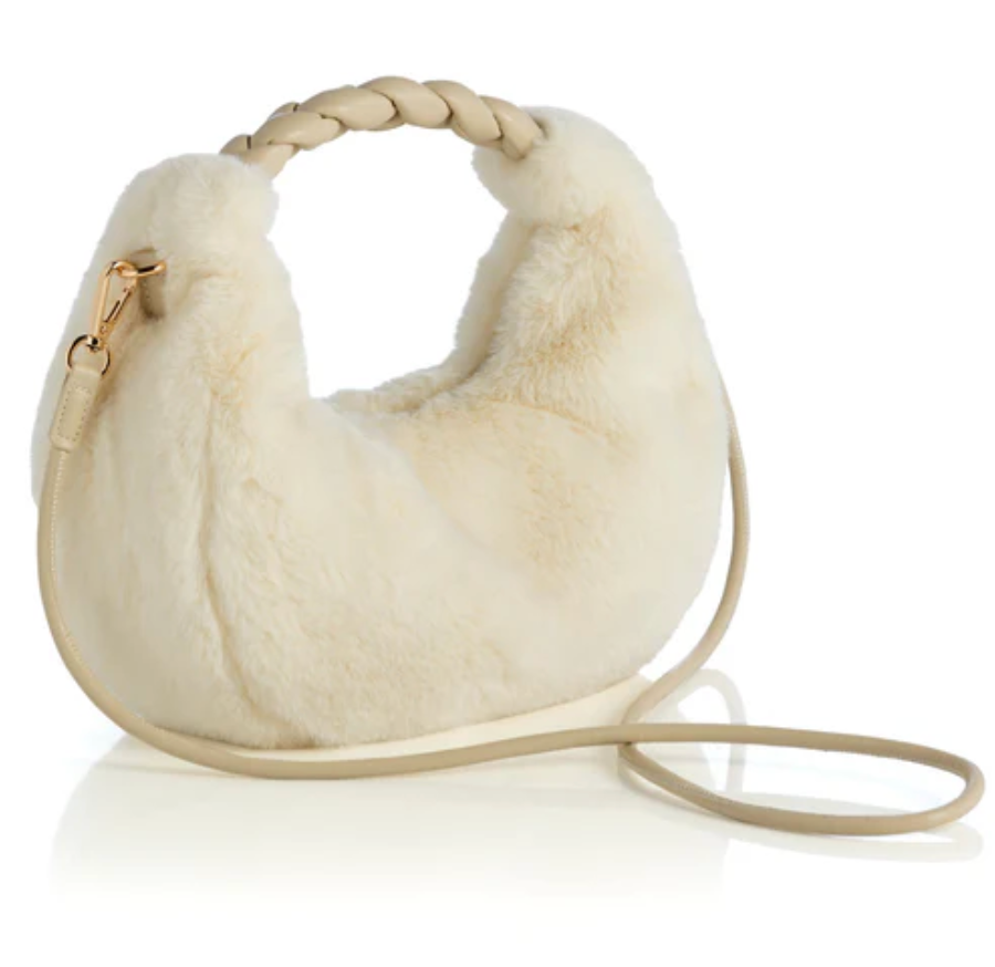 Shiraleah Moritz Mini Hobo, Ivory