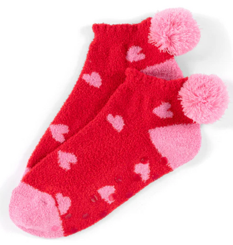 Shiraleah Home Heart Socks