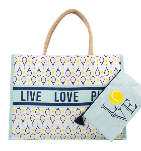 Love Tennis Juco Cosmetic Bag