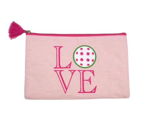 Pickleball Love Juco Cosmetic Bag