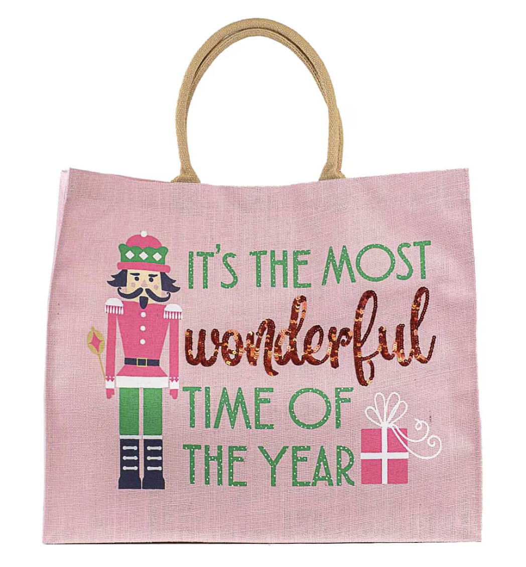 Most Wonderful Time Caryall Tote