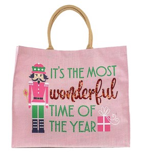 Most Wonderful Time Caryall Tote