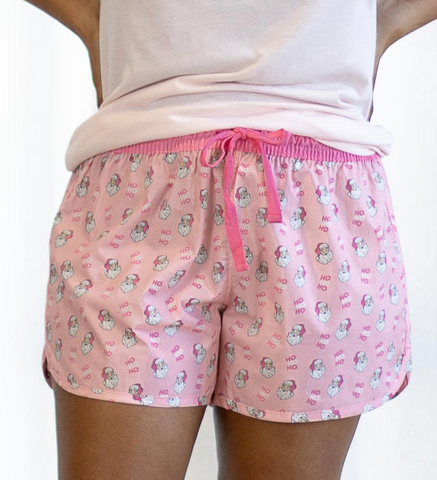 Women's HoHoHo Santa Lounge Shorts