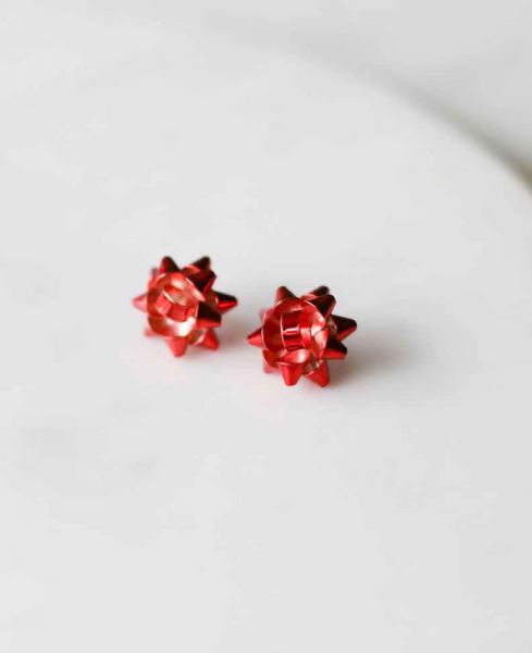 Gift Bow Earrings