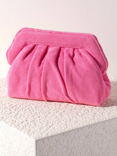 Luna Cotton Terry Clutch