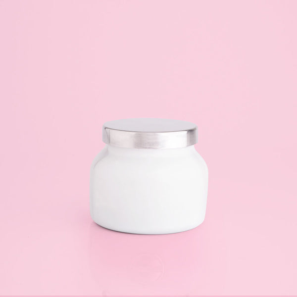 Volcano White Petite Jar, 8 oz