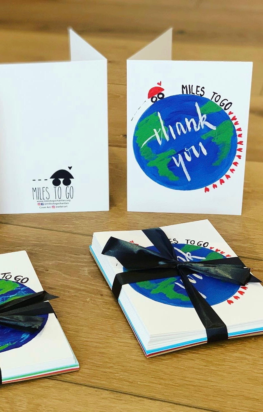 Miles to Go - Thank You Cards - (Pack of 10)